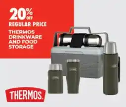 BCF Thermos drinkware and food storage offer