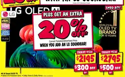 JB Hi-Fi 4K AI Smart Oled Tv offer