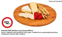 Coles Kamda Dark Bamboo Lazy Susan D35cm offer