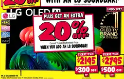JB Hi-Fi 4K AI Smart Tv offer