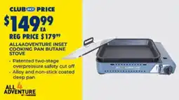 BCF All4Adventure Inset Cooking Pan Butane Stove offer