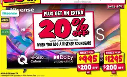 JB Hi-Fi 4K Hi Qled Smart Tv offer