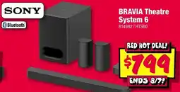 JB Hi-Fi Sony BRAVIA Theatre System 6 offer