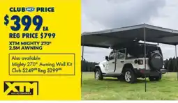 BCF Xtm mighty 270° 2.5m awning offer