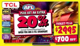 JB Hi-Fi TCL TV offer
