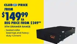 BCF Xtm drawer range offer