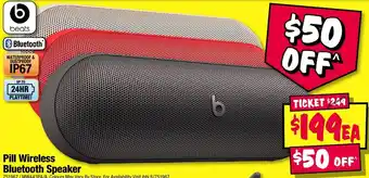 JB Hi-Fi beats Pill Wireless Bluetooth Speaker offer