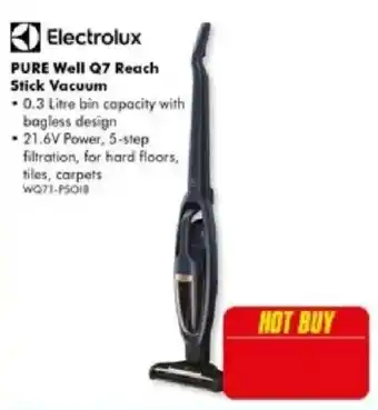 The Good Guys Electrolux PURE Well Q7 Reach Stick Vacuum offer