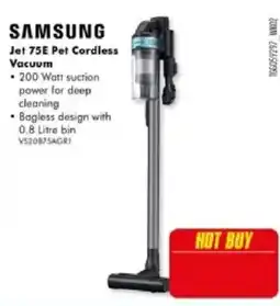 The Good Guys Samsung Jet 75E Pet Cordless Vacuum offer