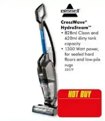 The Good Guys Bissell CrossWave HydroSteam offer
