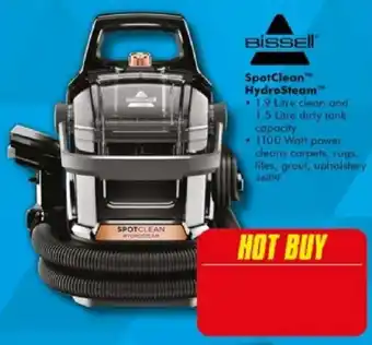 The Good Guys Bissell SpotClean HydroSteam offer