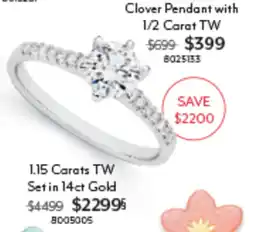 Angus & Coote Clover Pendant offer