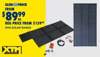 BCF XTM Solar Range offer