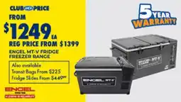 BCF Engel MT-V Fridge Freezer Range offer