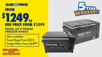 BCF Engel MT-V Fridge Freezer Range offer