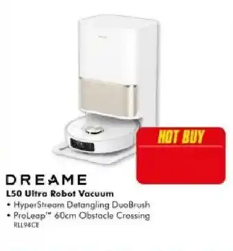 The Good Guys DREAME L50 Ultra Robot Vacuum offer