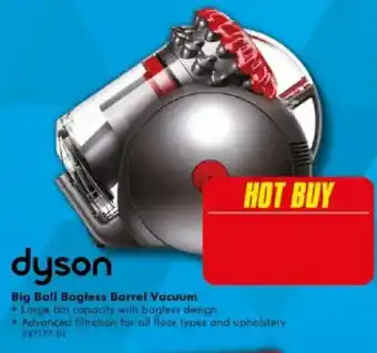 The Good Guys dyson Big Ball Bagless Barrel Vacuum offer