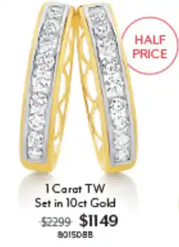 Angus & Coote 1 Carat TW Set in 10ct Gold offer