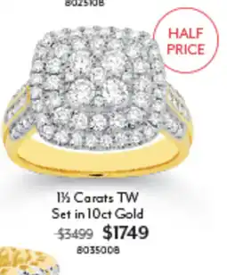 Angus & Coote 1½ Carats TW Set in 10ct Gold offer