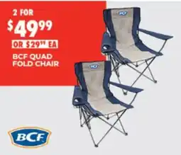 BCF BCF Quad Fold Chair offer