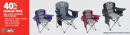 BCF NRL & AFL Cooler Arm Chairs offer