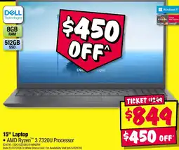 JB Hi-Fi Dell 15" Laptop offer