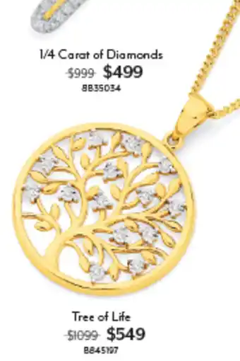 Angus & Coote Tree of Life offer