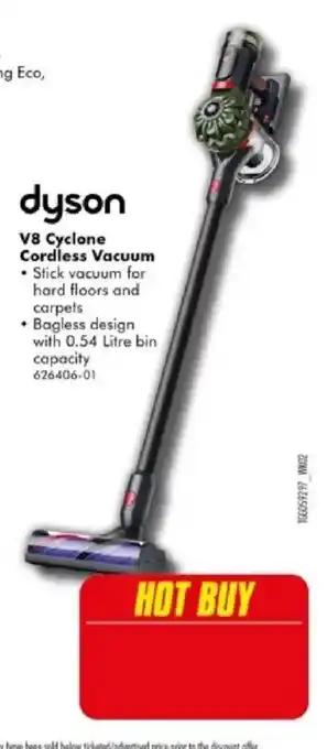 The Good Guys dyson V8 Cyclone Cordless Vacuum offer
