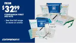 BCF Companion First Aid Kits offer