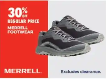 BCF Merrell Footwear offer