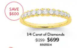 Angus & Coote 1/4 Carat of Diamonds offer