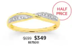 Angus & Coote Infinity Diamond Ring offer