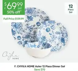 Harris Scarfe F. CHYKA HOME Aster 12 Piece Dinner Set offer
