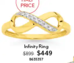 Angus & Coote Infinity Ring offer