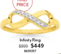 Angus & Coote Infinity Ring offer