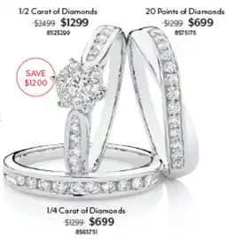 Angus & Coote 1/2 Carat of Diamonds offer