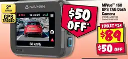 JB Hi-Fi MiVue™ 160 GPS TAG Dash Camera offer