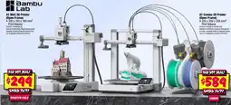 JB Hi-Fi Bambu Lab A1 Mini 3D Printer (Open Frame) offer