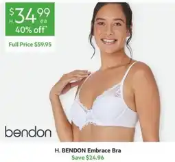 Harris Scarfe H. BENDON Embrace Bra offer