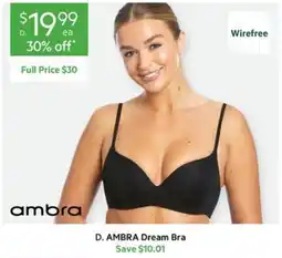 Harris Scarfe D. AMBRA Dream Bra offer