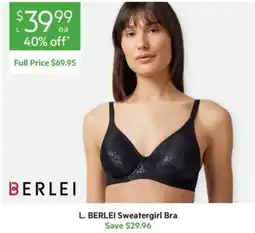 Harris Scarfe L. BERLEI Sweatergirl Bra offer
