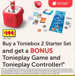 JB Hi-Fi Toniebox 2 Starter Set offer