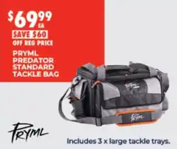 BCF PrymL Predator Standard Tackle Bag offer