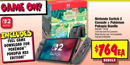 JB Hi-Fi Nintendo Switch 2 Console + Pokémon Pokopia Bundle offer
