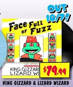JB Hi-Fi Face Full of Fuzz by King Gizzard & Lizard Wizard offer