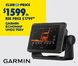 BCF Garmin ECHOMAP UHD2 75SV offer
