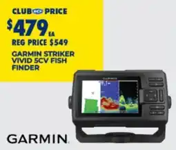 BCF Garmin Striker Vivid 5CV Fish Finder offer