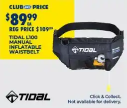 BCF Tidal Manual Inflatable Waistbelt offer
