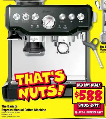 JB Hi-Fi The Barista Express Manual Coffee Machine offer
