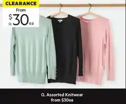 Harris Scarfe Q. Assorted Knitwear offer